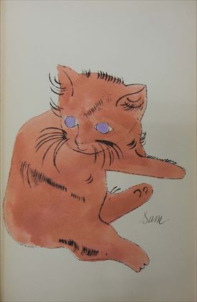 アンディ・ウォーホル「サムという名の猫 Ⅳ.68」