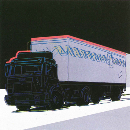 アンディ・ウォーホル「トラック(TRUCK II.370)」